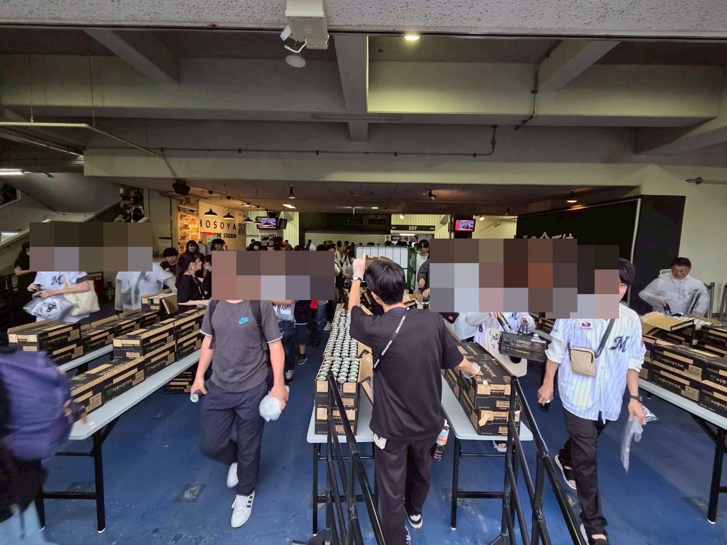 エナジードリンクサンプリング