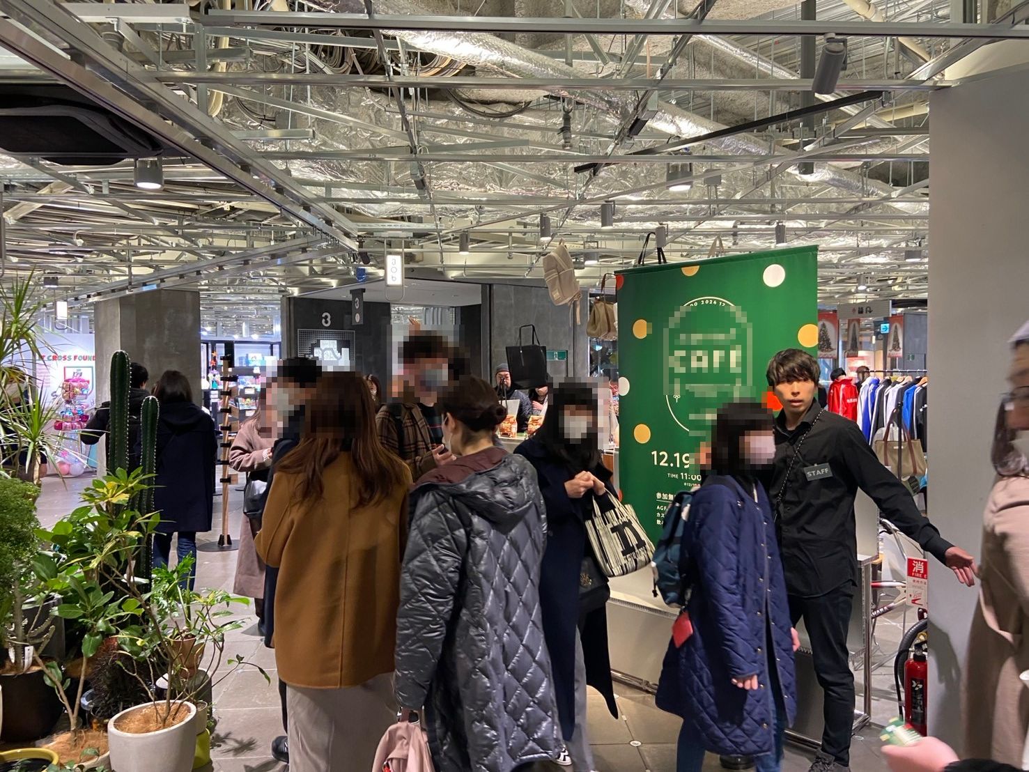 コーヒーポップアップストア運営