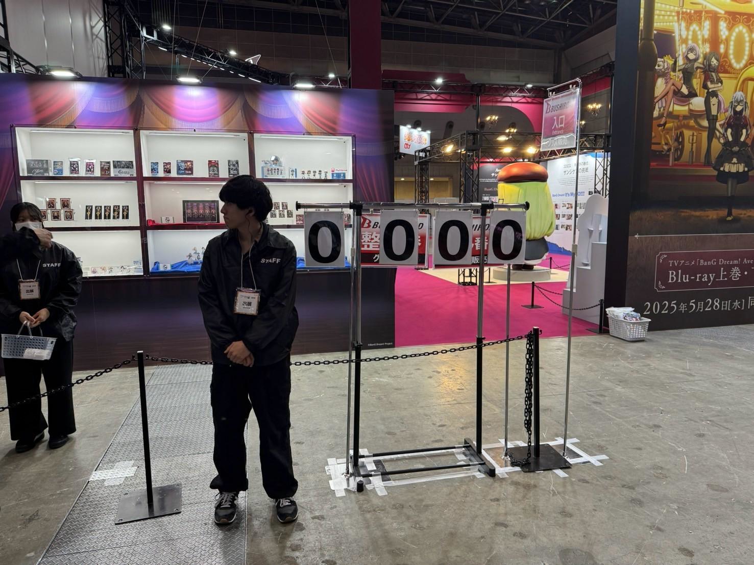 最大級アニメイベントブース運営①
