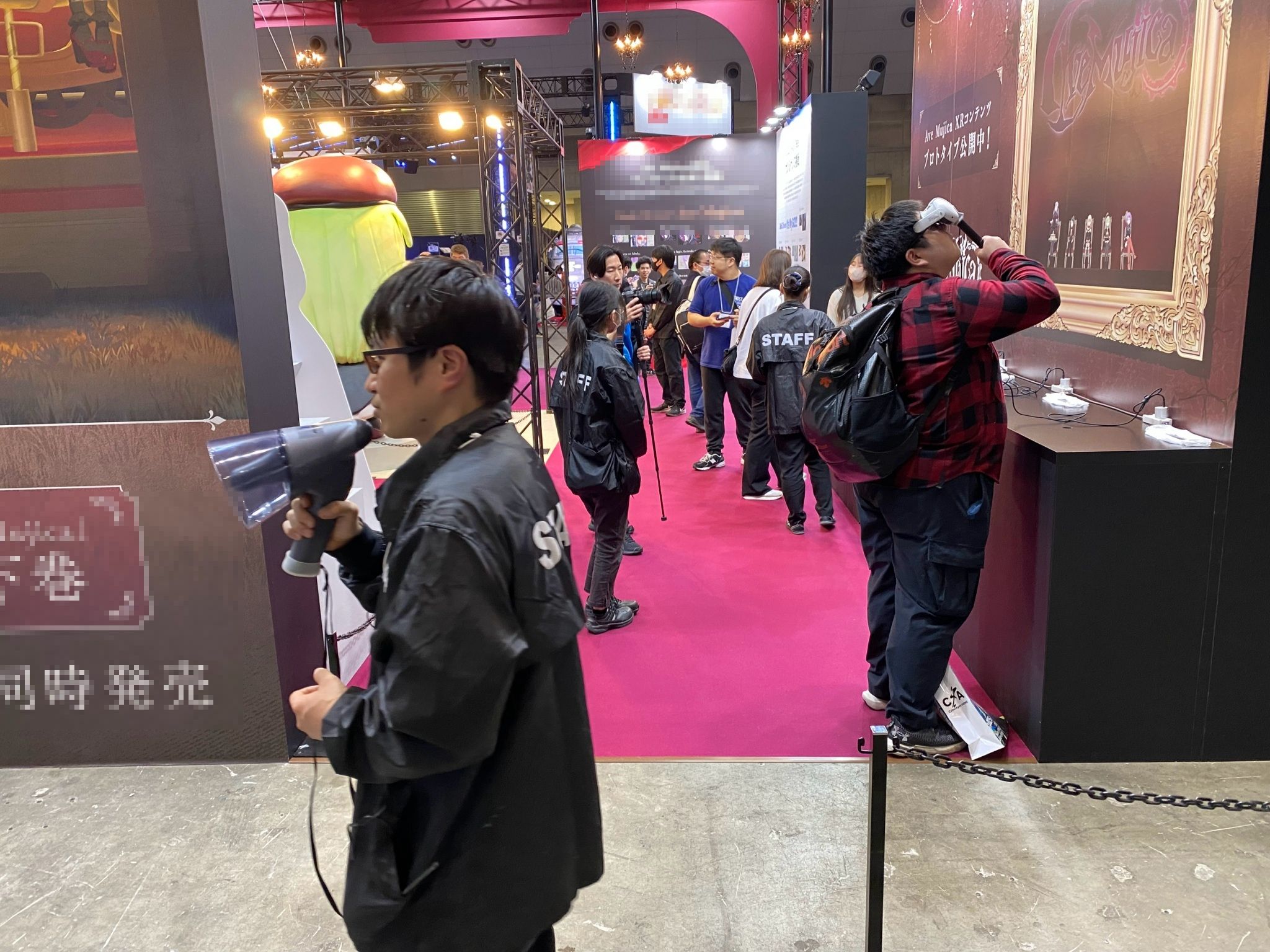 最大級アニメイベントブース運営①
