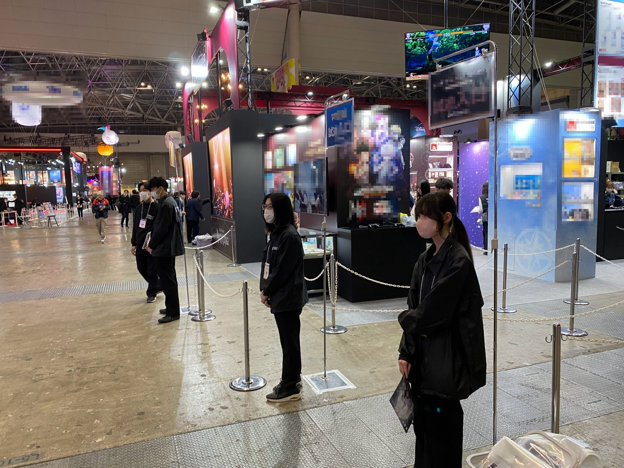 最大級アニメイベントブース運営②