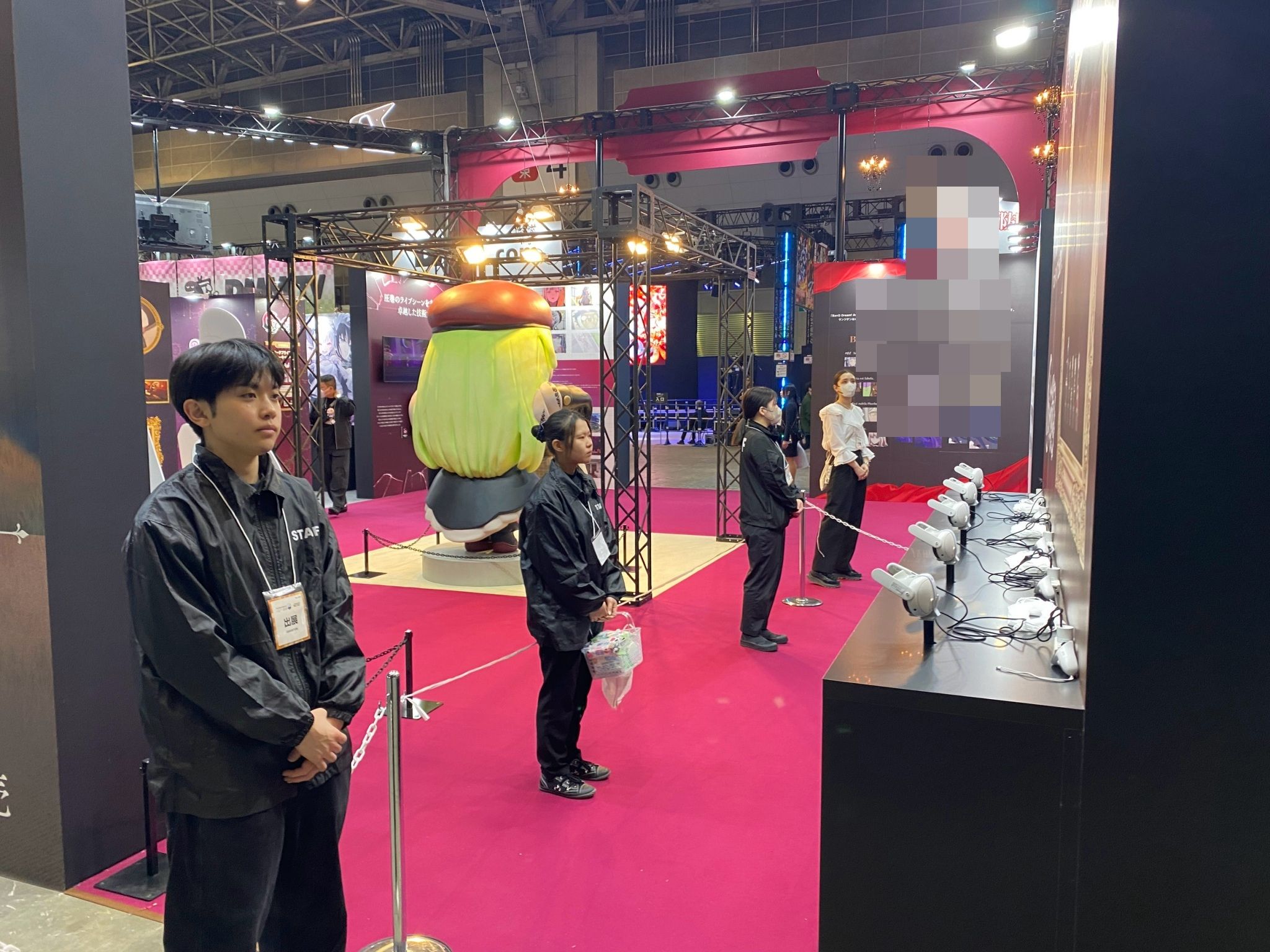 最大級アニメイベントブース運営②