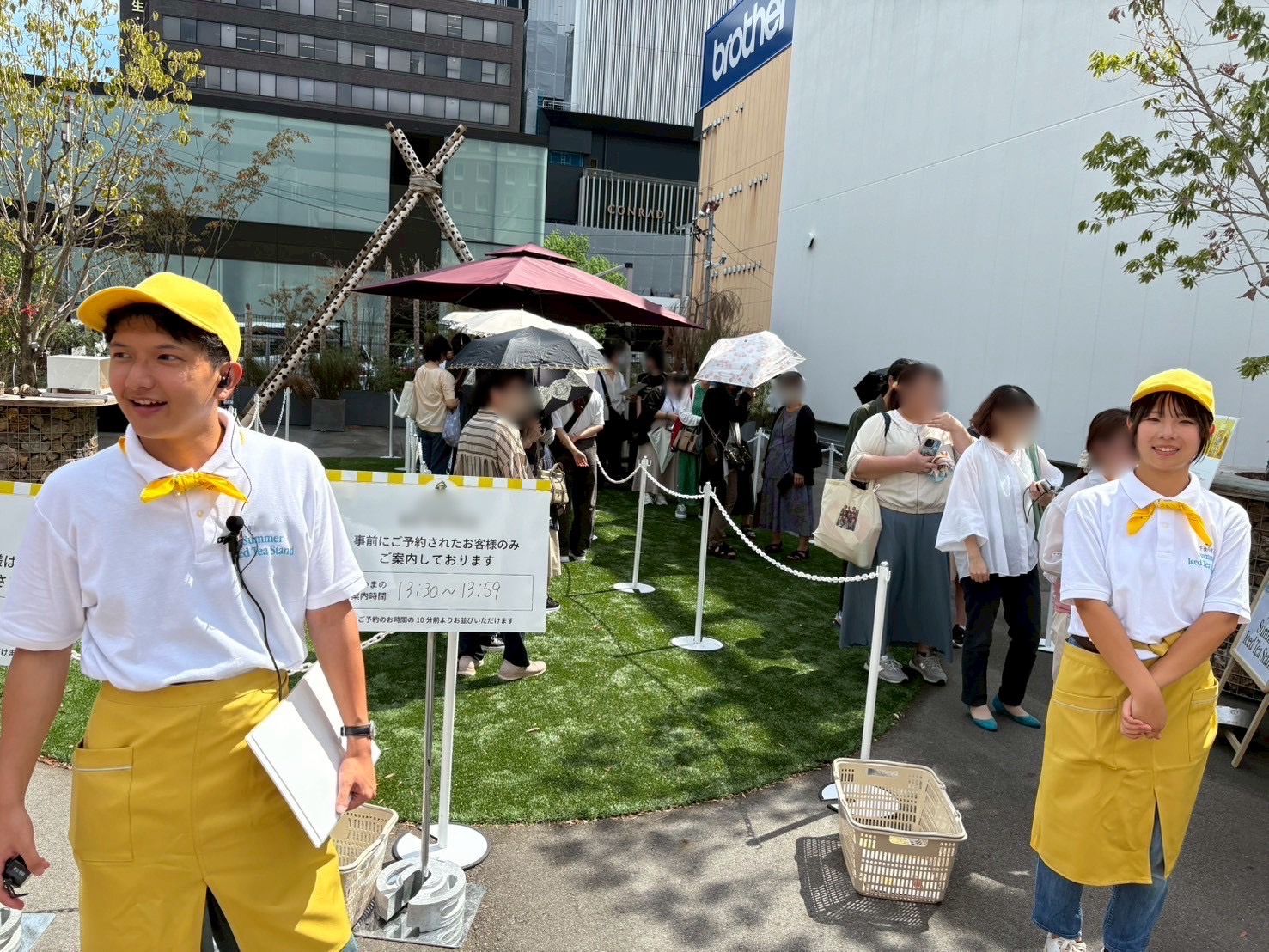 飲料メーカー商品体験イベント