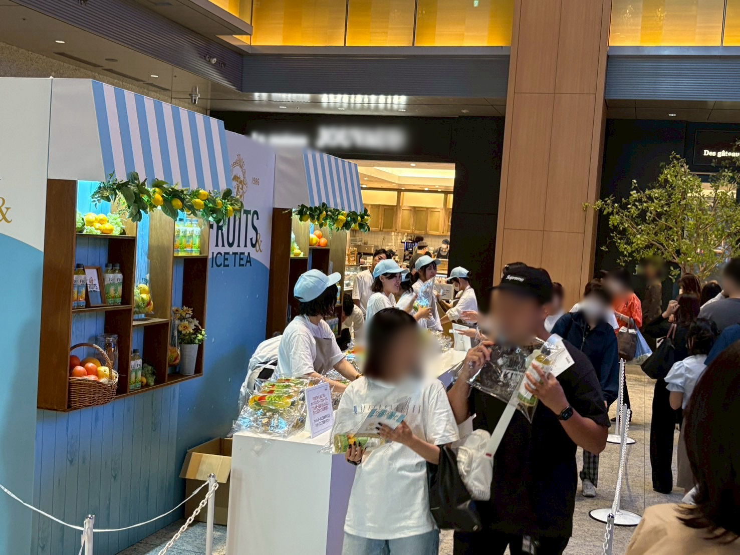 飲料サンプリングイベント🍊